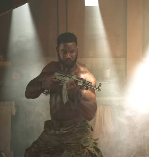 Michael Jai White in a scene from WELCOME TO SUDDEN DEATH