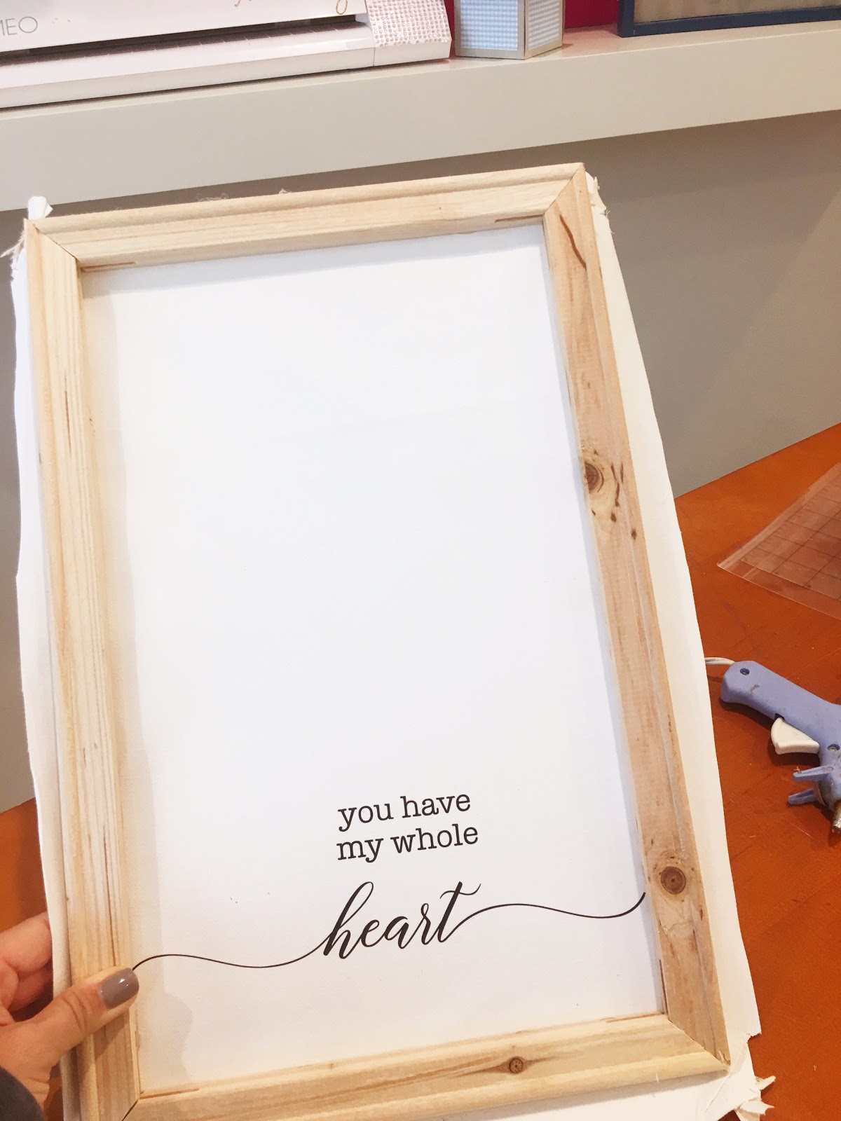 Reverse Canvas Tutorial: How to Make a Fall Sign with Heat