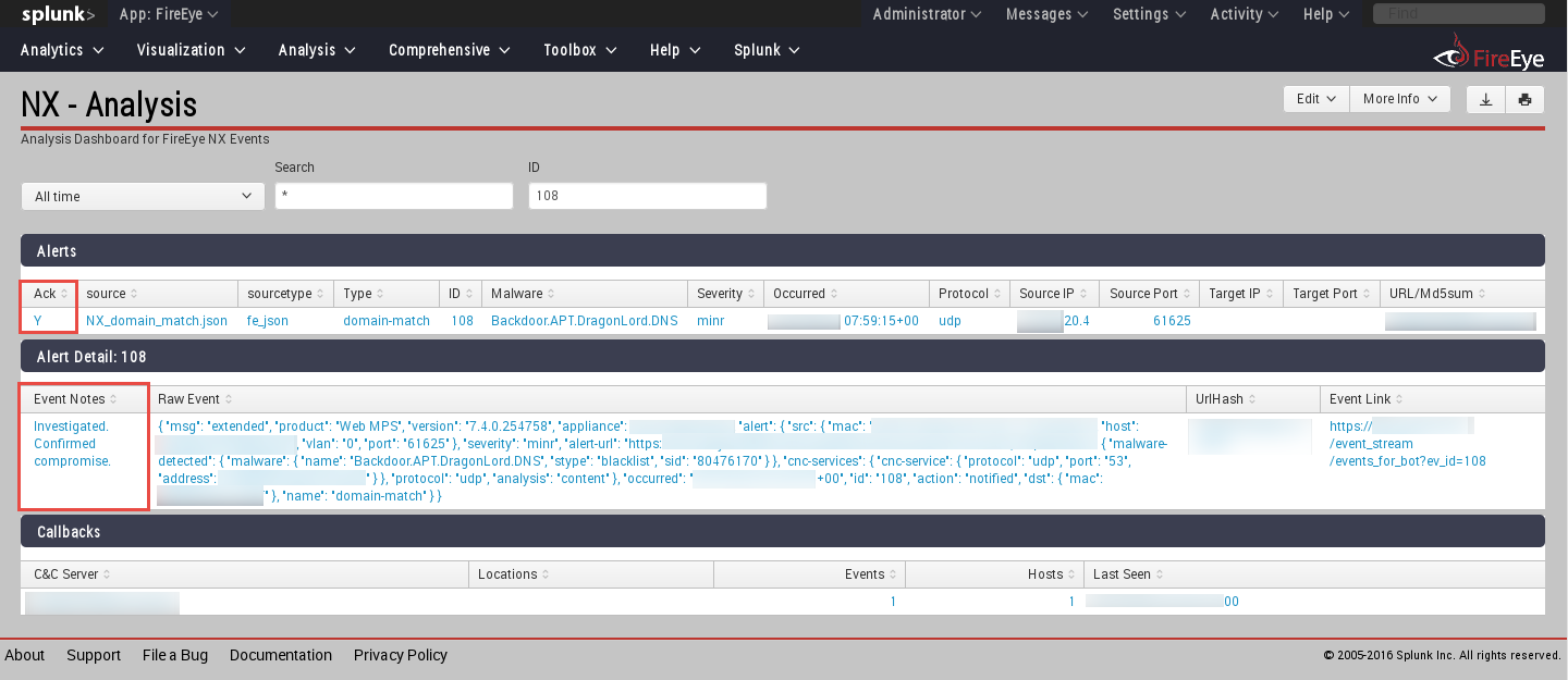 SecuritySynapse Event acknowlegement using Splunk KV Store