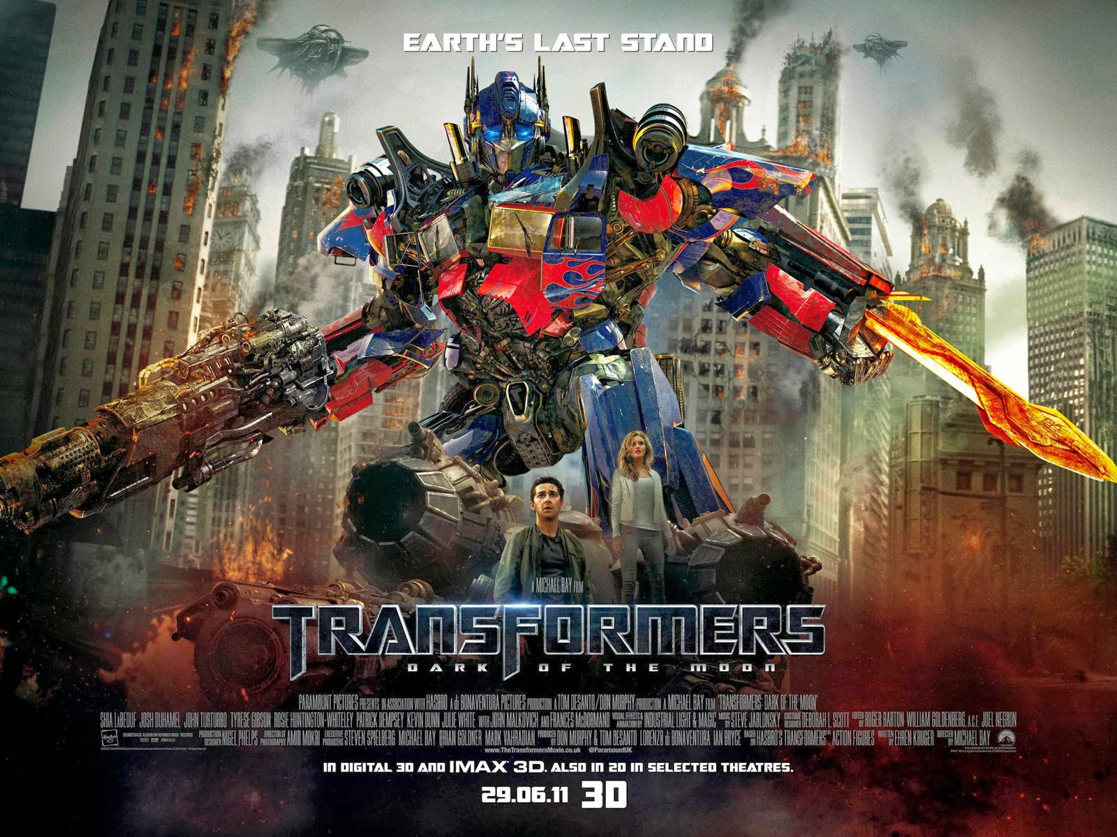 synopsis movie TRANSFORMER 3