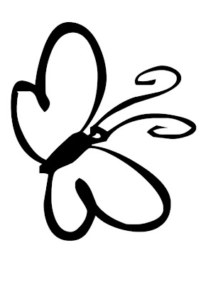 Butterfly Coloring Sheets on Labels  Butterfly   Printable Coloring Pages