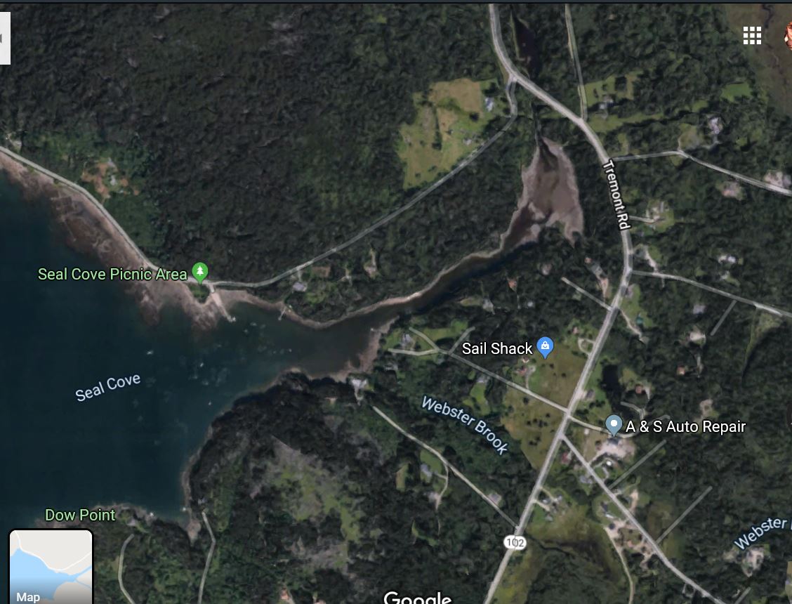 ABANDONED TRAILS OF ACADIA NATIONAL PARK ABANDONED SEAL COVE SHIP WRECK