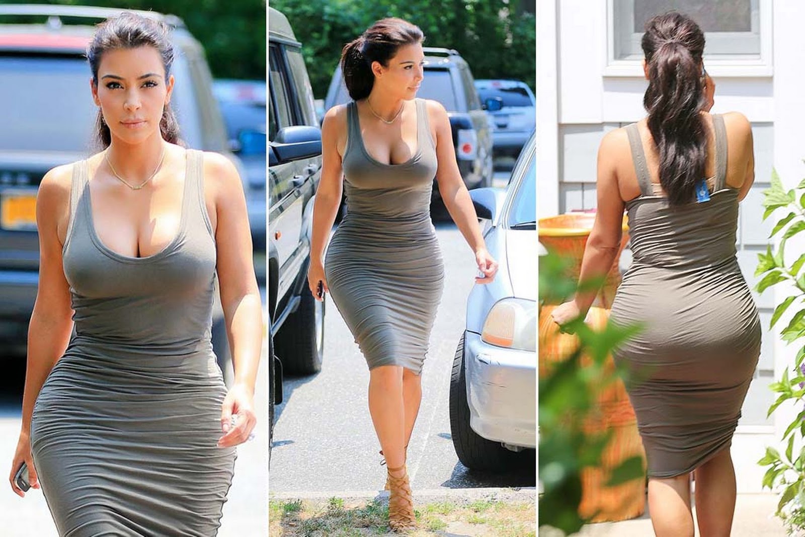 Kim Kardashian Makes Leggings Look Sexy