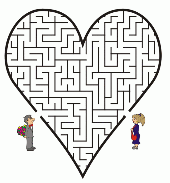 labyrinths and mazes coloring pages - photo #33