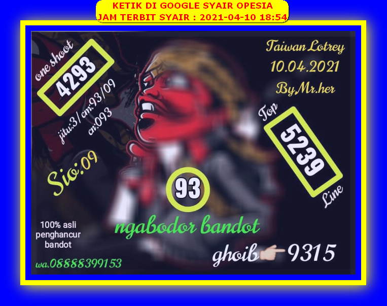 gambar togel hongkong