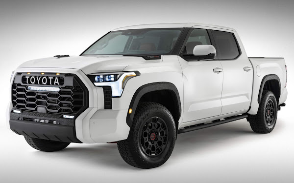 Nova Toyota Tundra 2022 tem primeira imagem revelada oficialmente