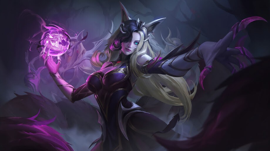 Coven Ahri LoL League of 4K #8840b Wallpaper
