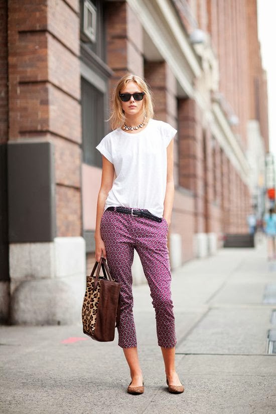 geeks fashion: How to wear Crop Pants