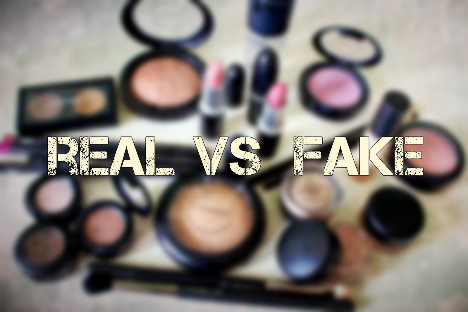 Real VS Fake Mac Cosmetics Products: How to spot fake MAC products