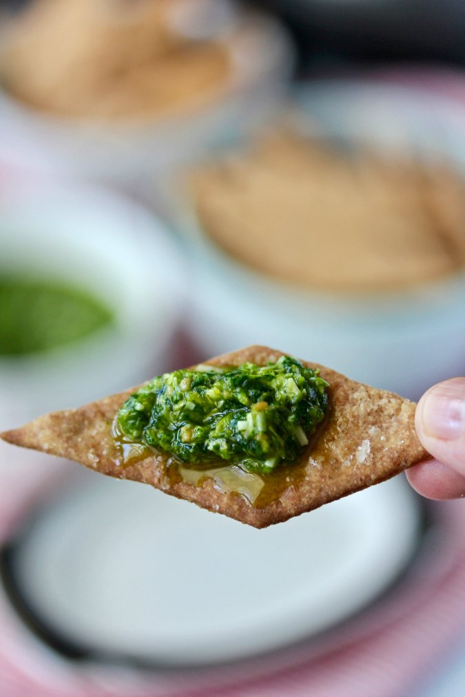 Sprouted Wheat Crackers with Sea Salt Karen's Kitchen Stories