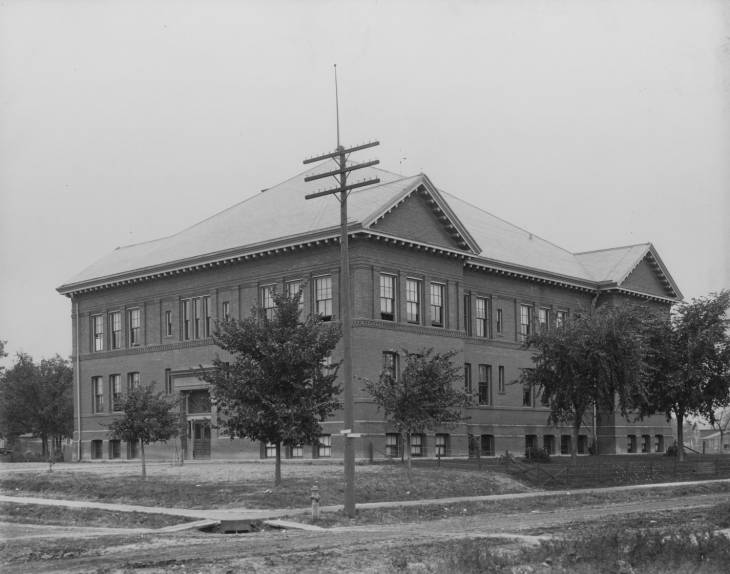 Detritus of Empire: Lowell Elementary School. North Minneapolis in the Detritus of Empire: Lowell Elementary School. North Minneapolis in the