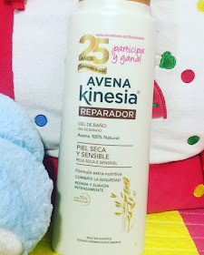 avena-kinesia-reparador-gel-de-baño-piel seca y sensible
