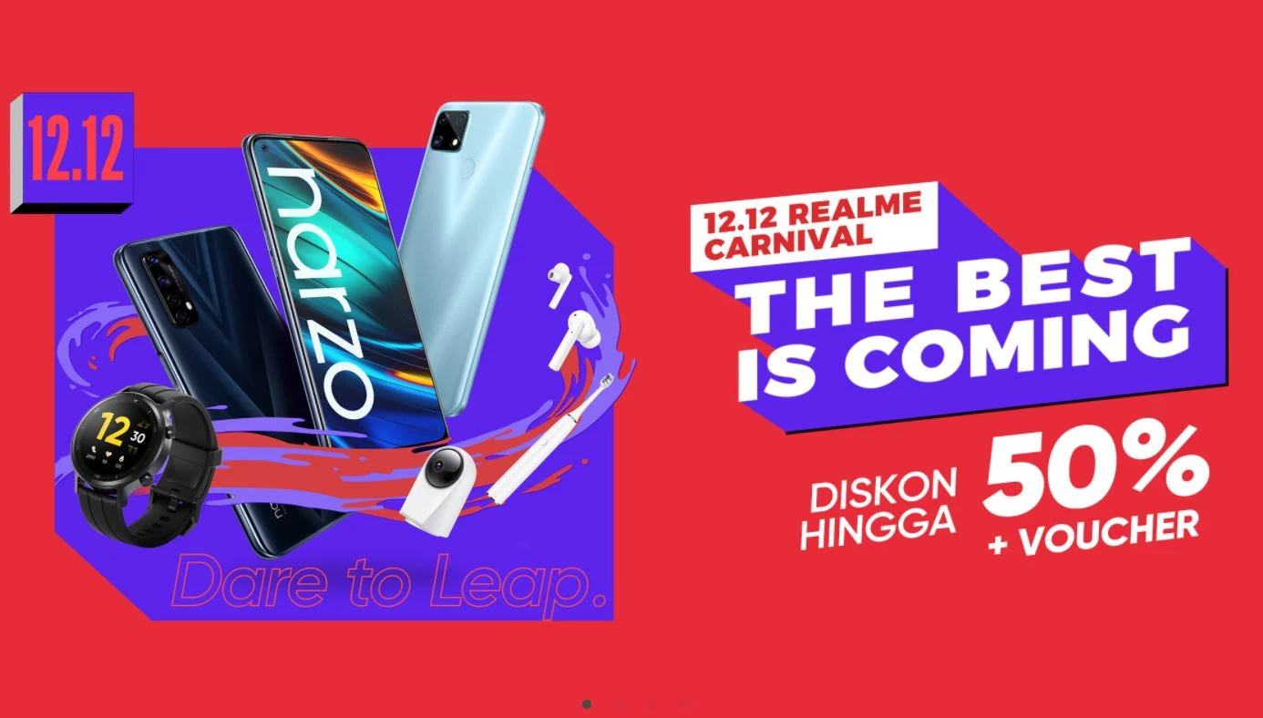 Jelang Harbolnas 12.12, realme Gelar Crazy Sale Edisi Desember