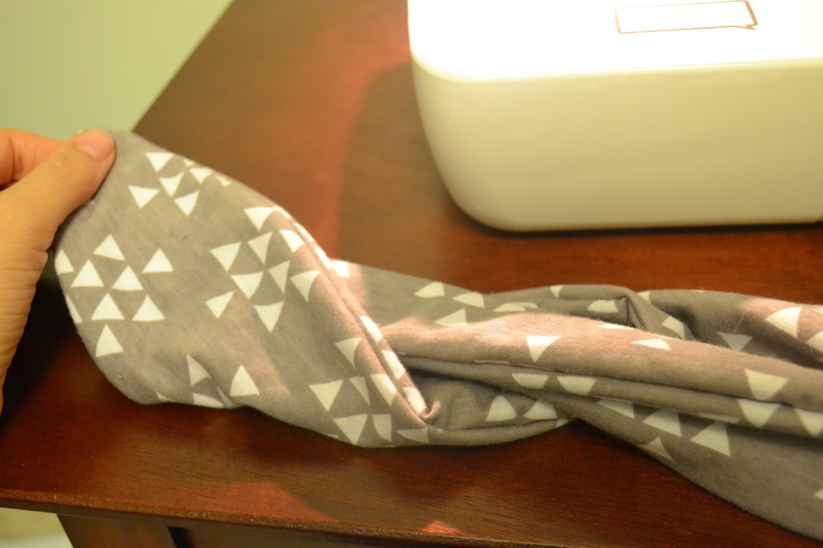 Our House in the Middle of Our Street Sewing for Baby Infinity Scarf Bib