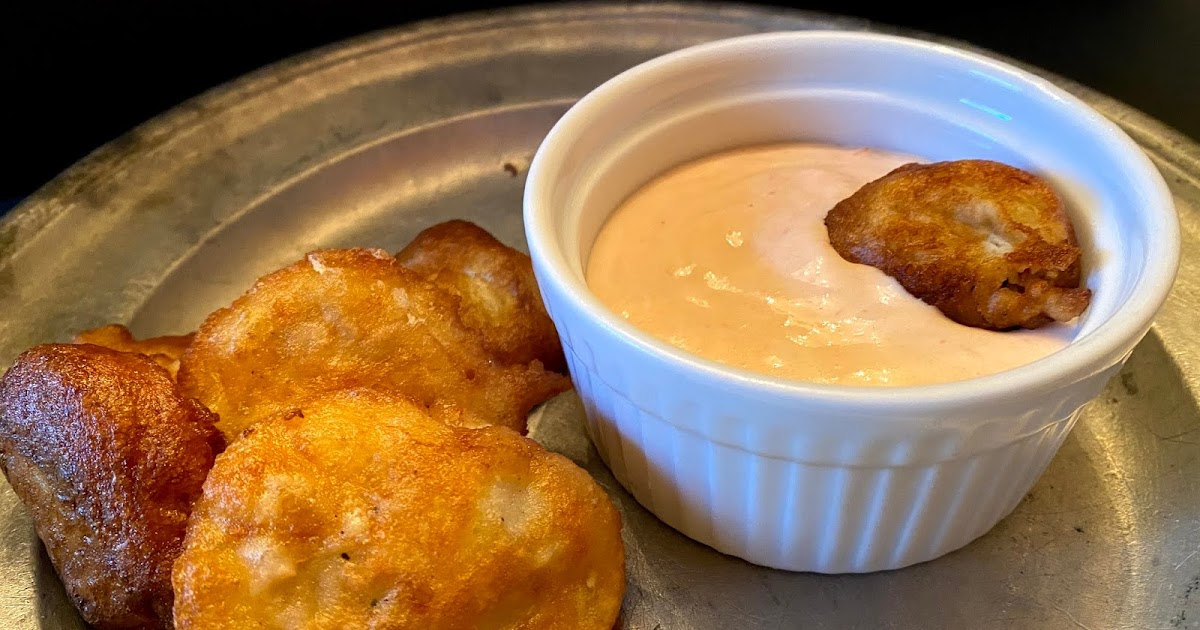 A Taste of History with Joyce White Oyster Fritters with Aurora Sauce