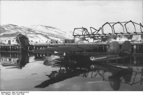 Luftwaffe Do 24 seaplane during Battle of Narvik 1940 worldwartwo.filminspector.com