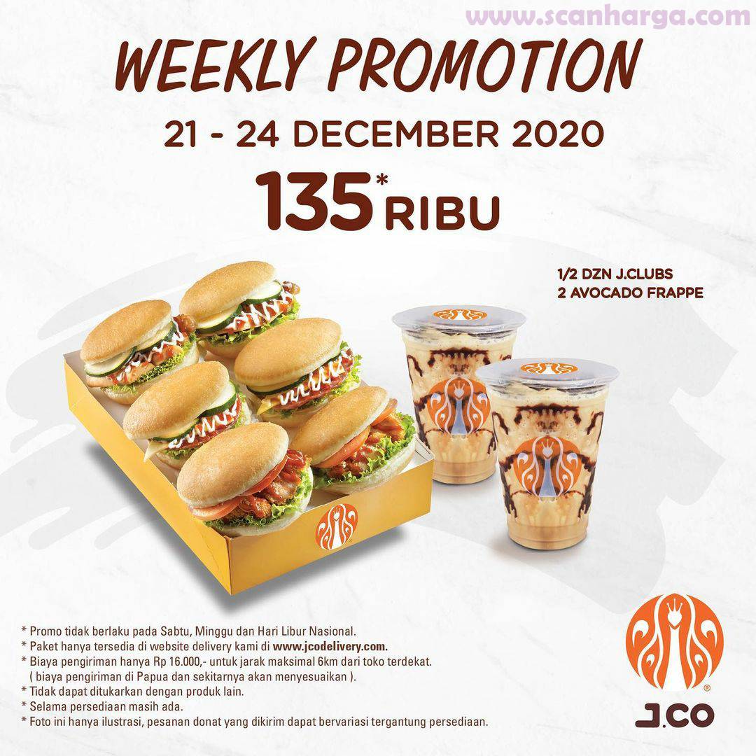 Promo Early Jco Weekly Promotion Harga Spesial Paket & Minuman