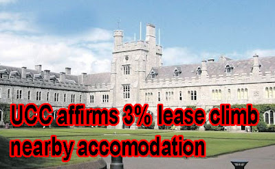 UCC affirms 3% lease climb nearby accomodation 