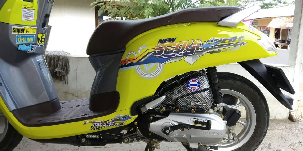 Kumpulan Gambar Modifikasi Motor Scoopy Terbaru 2019