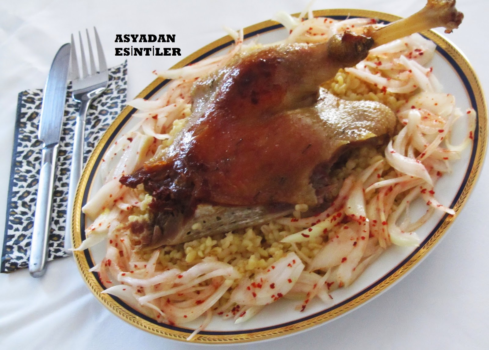 asyadan esintiler Kaz, Kaz Nasıl Pişirilir, Kaz Tarifi, Kaz Suyuna
