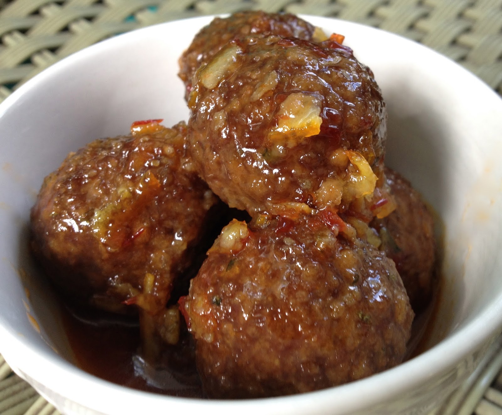 Homegating101 Opening Day Kickoff 2016 Spicy Orange Meatballs!!