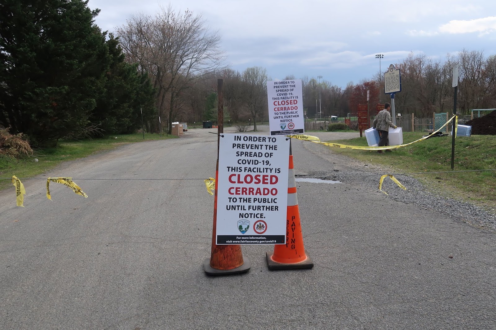 the Annandale Blog: Gardeners urge Park Authority to reopen community