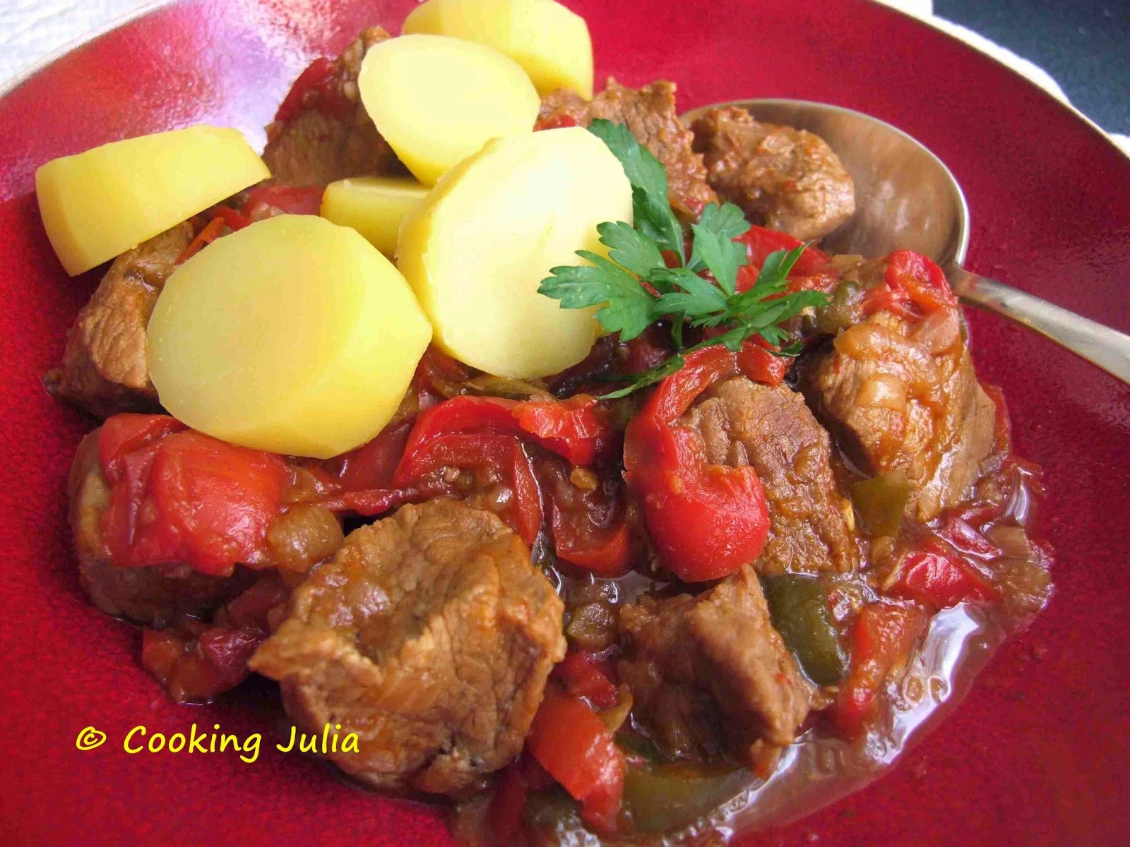 COOKING JULIA : AXOA DE VEAU