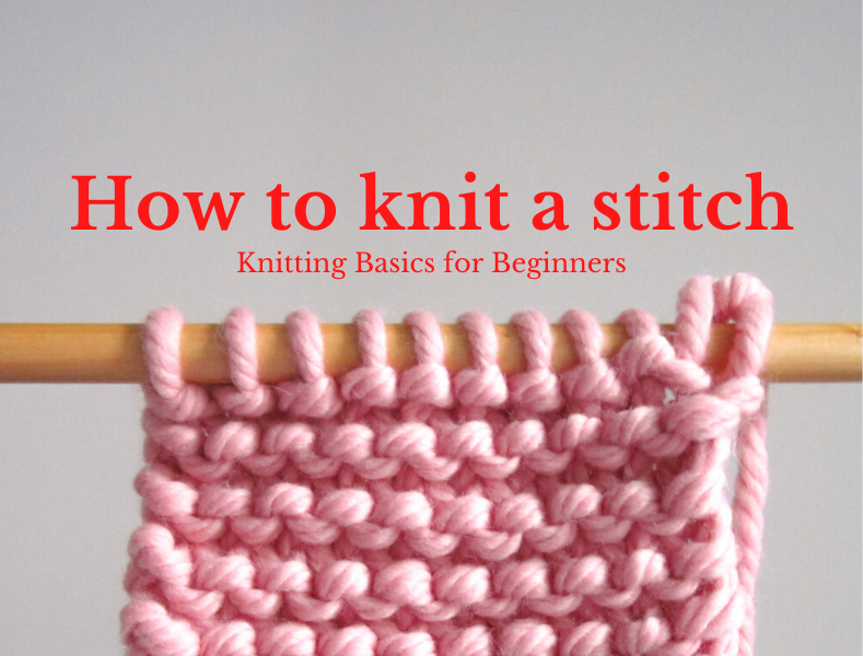 Knitting Basics How to purl a stitch
