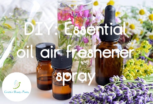 DIY: Essential oil air freshener spray
