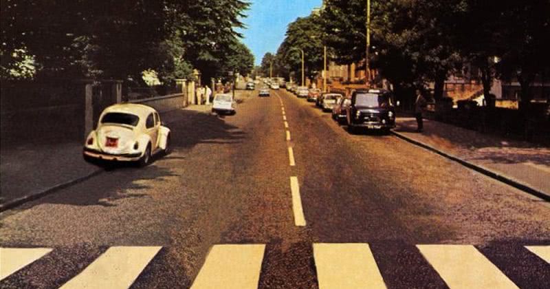 PAUL ON THE RUN: Abbey Road zebra crossing repainted in coronavirus