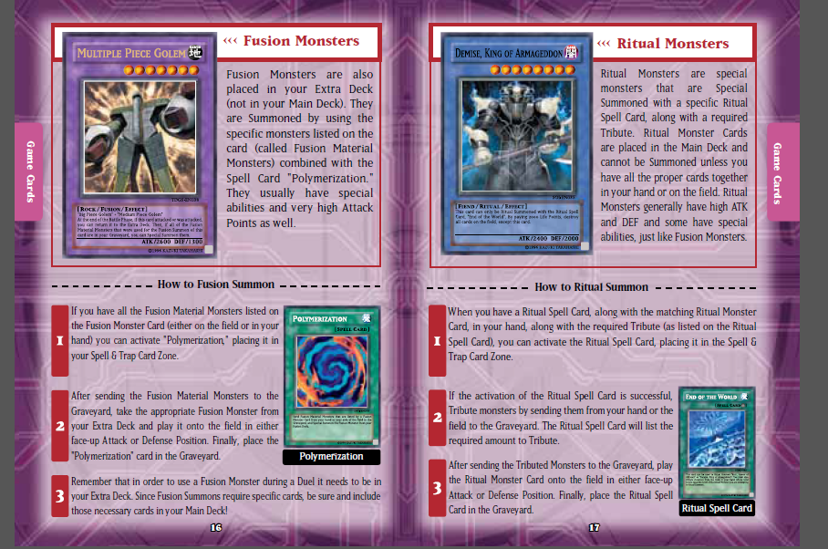 Yu-Gi-Oh!! Rulebook : Panduan Bermain Yu-Gi-Oh Untuk Semua Gamer | Indonesia Berbagi