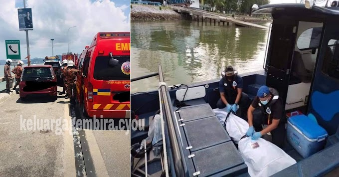 Mangsa dikatakan membawa kereta anak saudaranya sebelum terjun jambatan Pulau Pinang