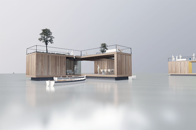 house on water