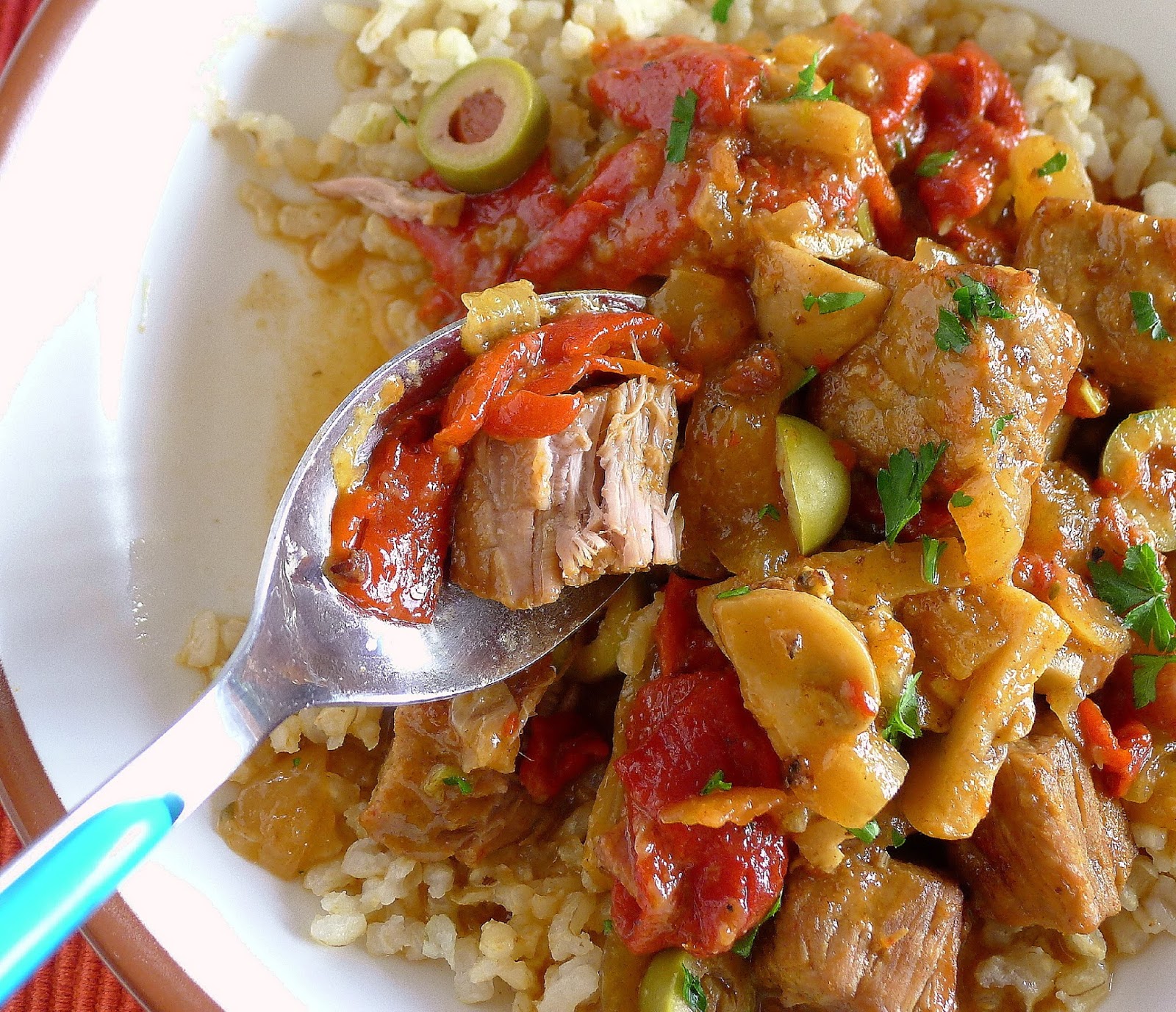 MY KITCHEN IN SPAIN VEAL STEW FOR ONE