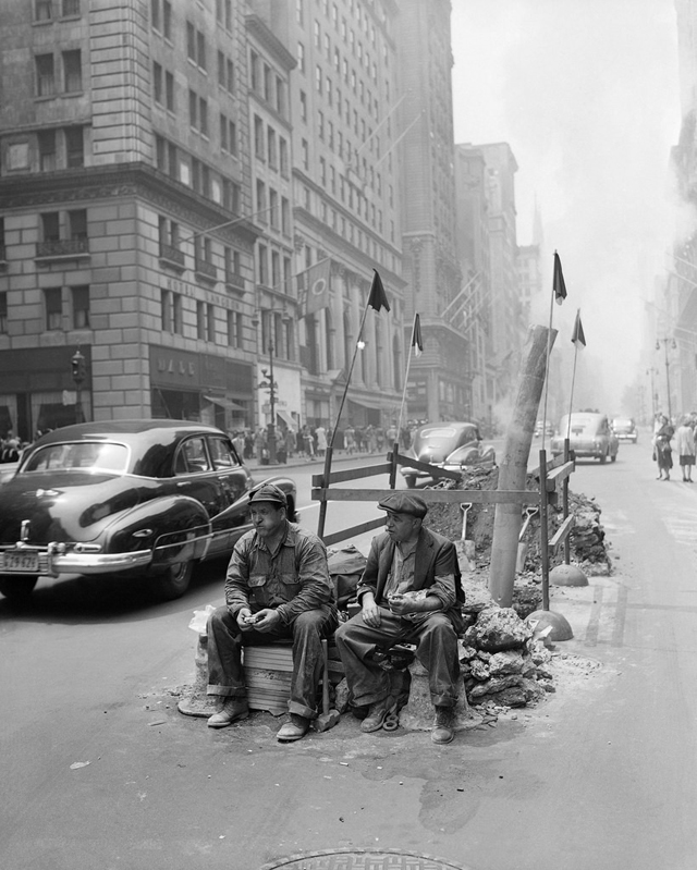 New York City photos in the 1940s
