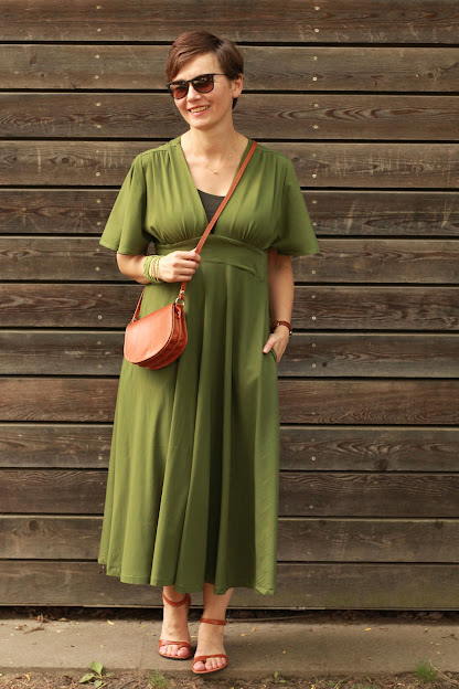 Neonfarbenes Kleid Fleur De Mode