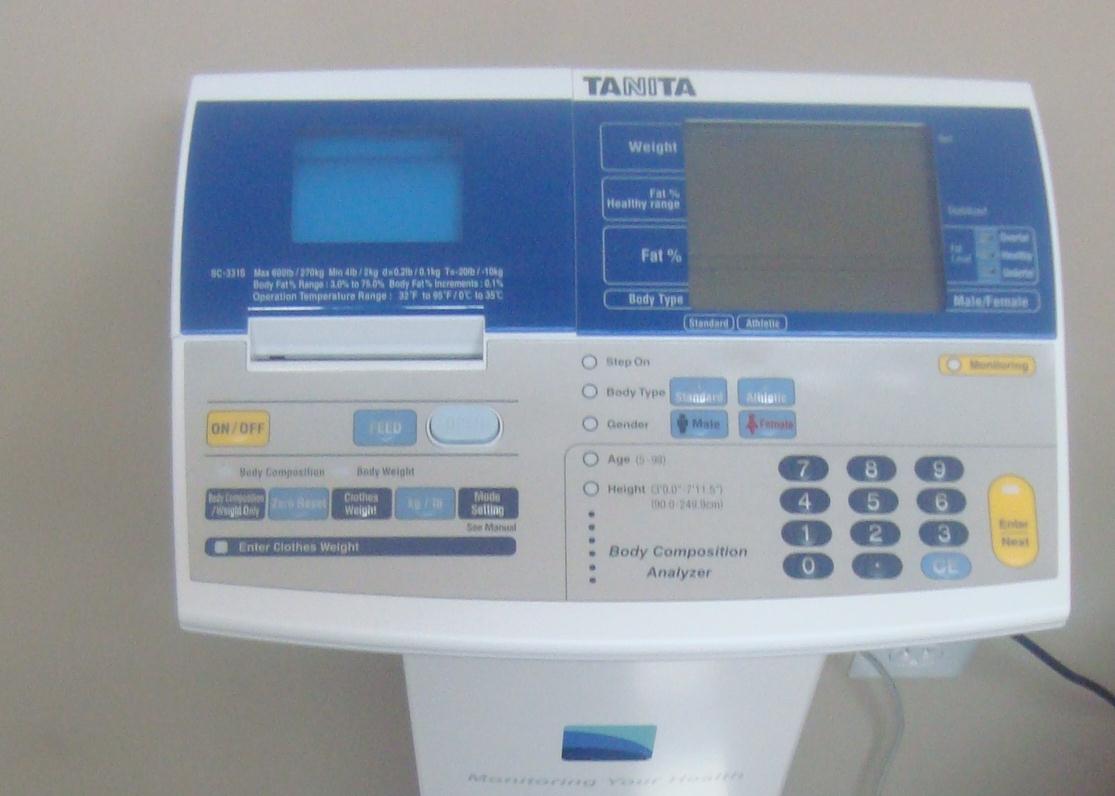 Du'poids MD Weight Loss Center Tanita Body Composition analyzer