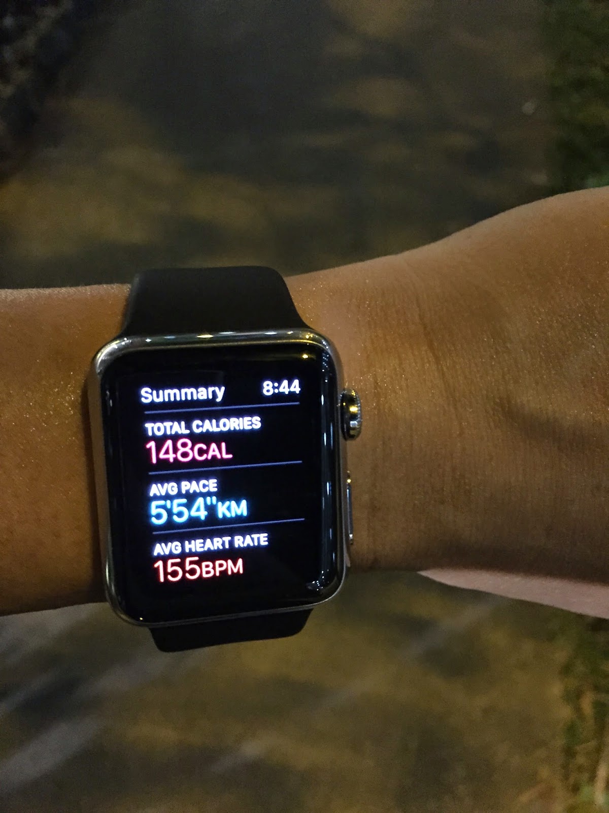 Distance and Pace Tracking of the Apple Watch
