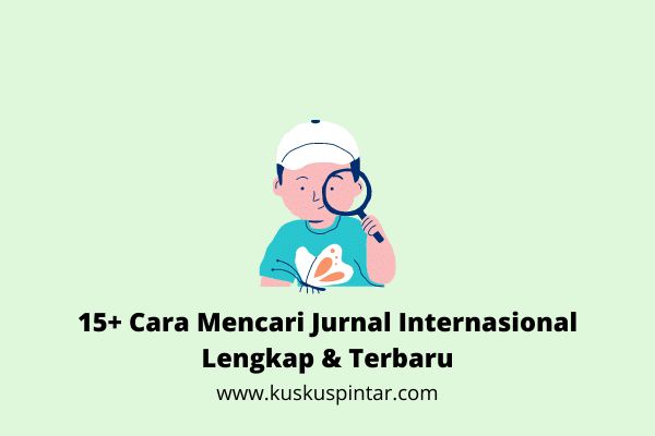 Cara Mencari Jurnal Internasional