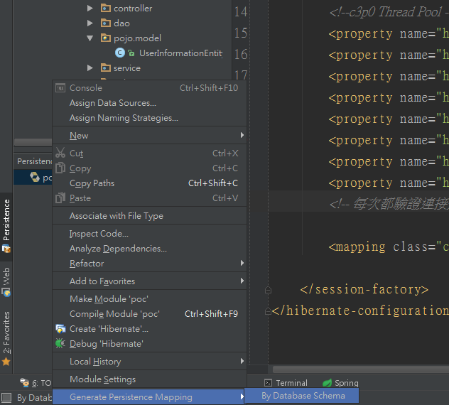 Code Learning How To Generate Hibernate Entity With Intellj