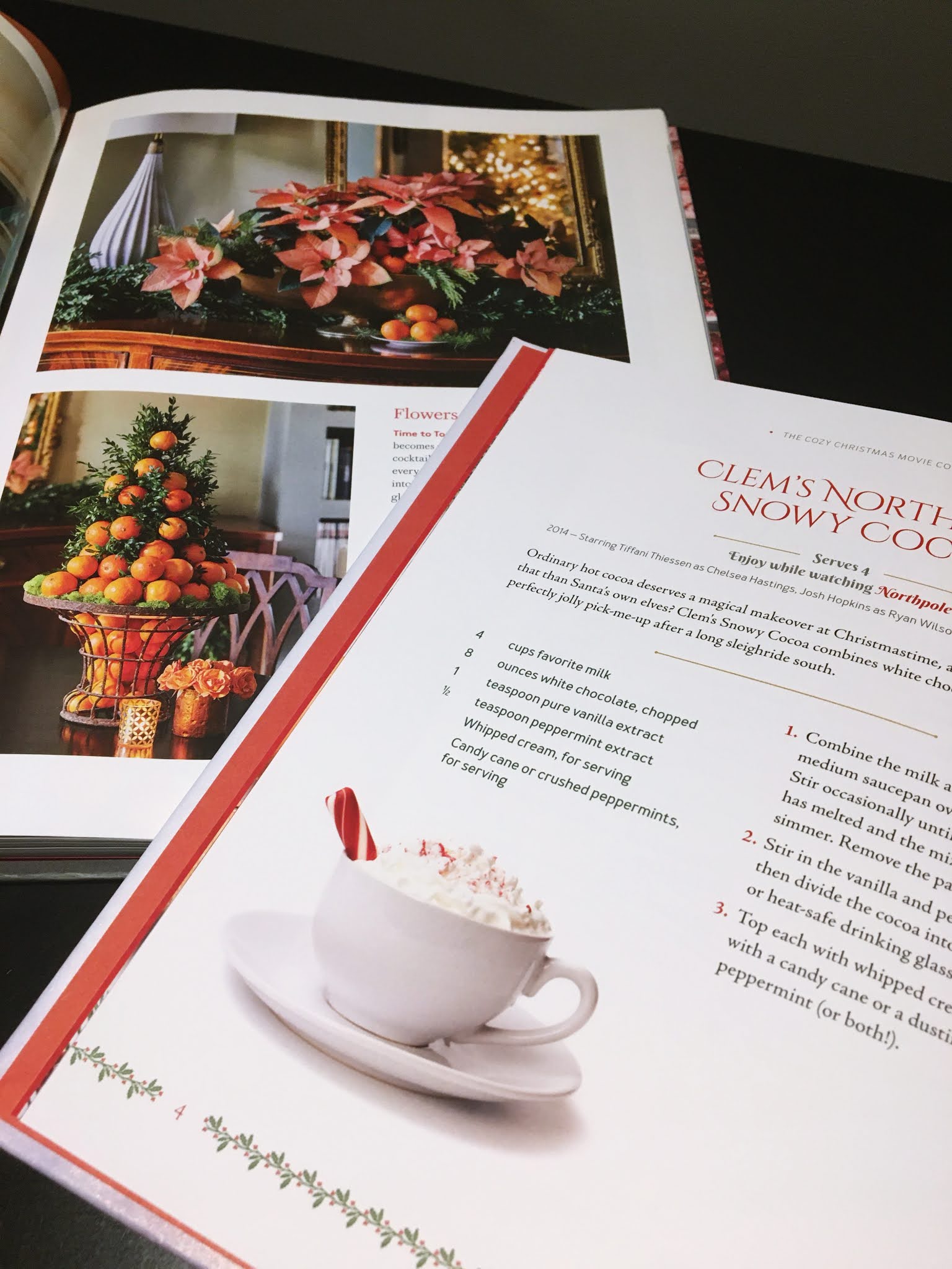 Juleglede The Cozy Christmas Movie Cookbook & Christmas with Southern