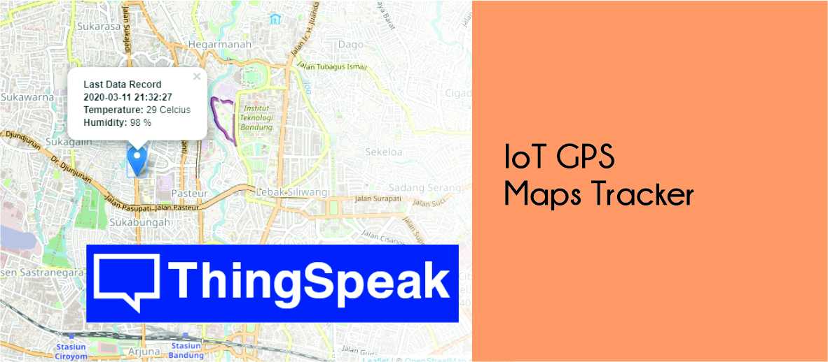Mapping Data GPS dengan Leaflet (ThingSpeak GPS Tracker) ARDUCODING