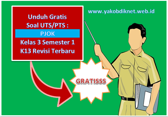 Unduh Gratis - Soal UTS/PTS PJOK Semester 1 SD Kelas 3 K13 Terbaru 2020