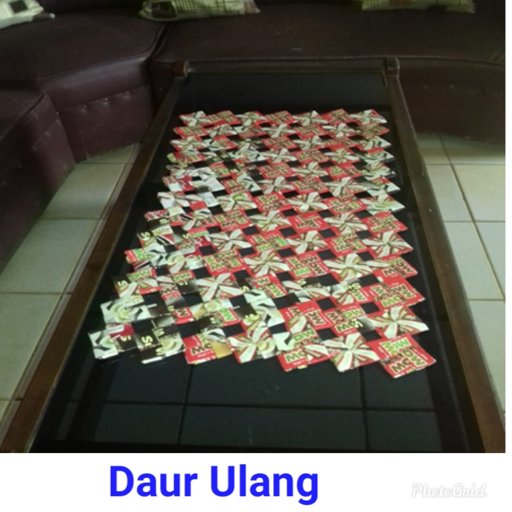 Cara Membuat Taplak Meja Dari Bungkus Kopi Dengan Mudah