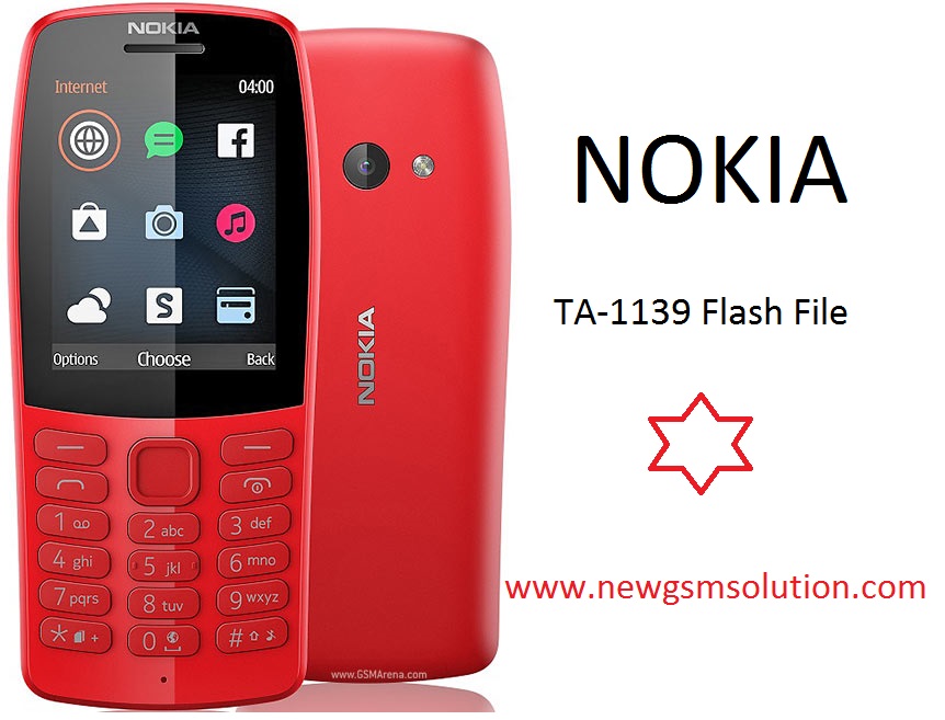 TA-1139 Nokia 210ds Lateset Flash File 100% Free Download Here
