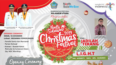 North Sulawesi Christmas Festival Akan Diramaikan Artis-artis Papan Atas