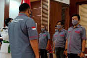 Pelantikan Pengurus SMSI Prabumulih Di Gedung Kesenian Komplek Rumdin Walikota Prabumulih.