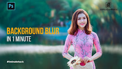 How to make Blur Background in just 1 minute in Photoshop iLLPhoCorPhics iLLPHOCORPHICS