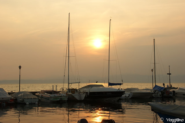 Gli splendidi tramonti di Lazise sul Lago di Garda