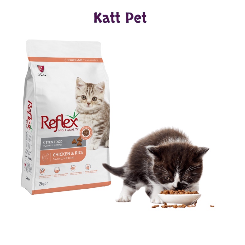 Thức ăn cho mèo Reflex Adult Cat Food Chicken & Rice (2Kg) Thức ăn cho mèo Reflex Adult Cat Food Chicken & Rice (2Kg)